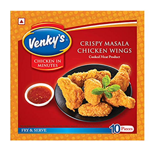 Venkys Chicken - Spicy & Crispy Wings 10 pc