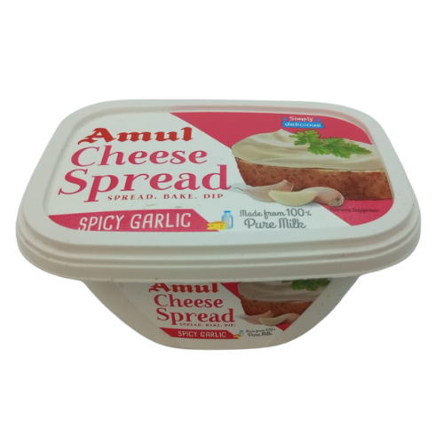 Amul Cheese Spread Spicy Garlic 200gm