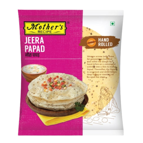 Mother’s Recipe Jeera Papad 200gm