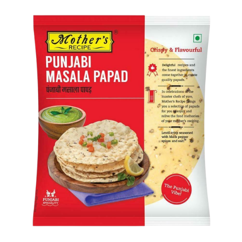 Mother's Recipe Punjabi Masala  Papad 200gm