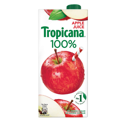 Tropicana Pg Apple Juice 125ml Tetra