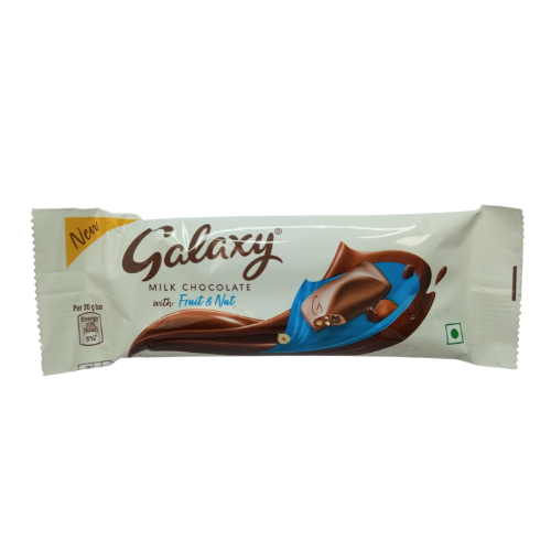 Galaxy Milk Chocolate With Fruit & Nut 30gm