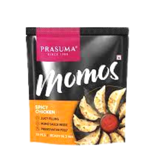 Prasuma Momos - Spicy Chicken (Frozen) 10Pcs