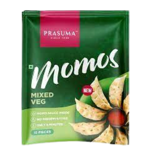 Prasuma Momos - Mixed Veg (Frozen) 15Pcs