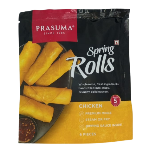 Prasuma Spring Rolls - Chicken (Frozen) 6Pcs