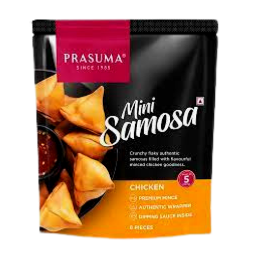 Prasuma Mini Samosa - Chicken (Frozen) 8Pcs