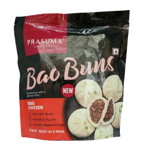 Prasuma Bao Buns - BBQ Chicken (Frozen) 300g