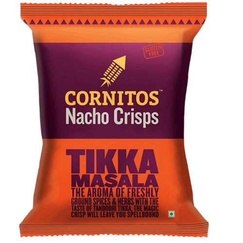 Cornitos Nacho Crisps Tikka Masala 55gm