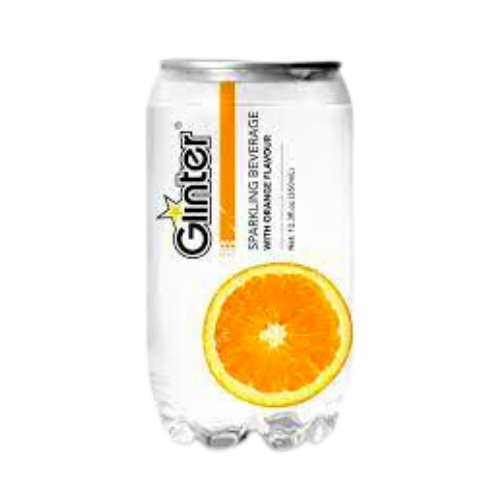 GLINTER SPARKLING BEVERAGE WITH ORANGE 350 ML