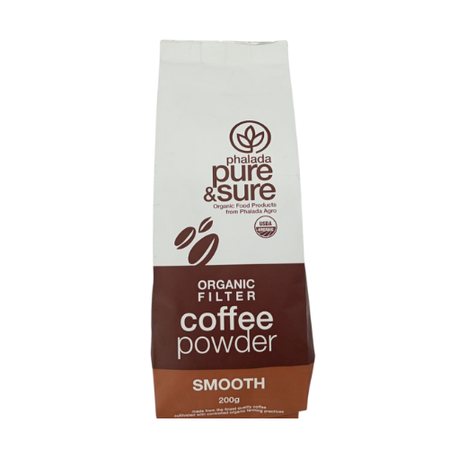 ORGANIC COFFEE SMOOTH 200GM