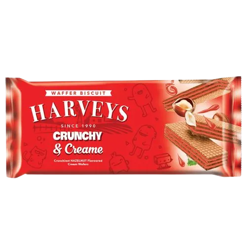 HARVEYS HAZELNUT WAFER 150GM