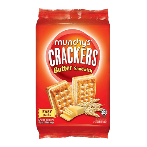 Munchys Butter Sandwich Cracker 313 Gm