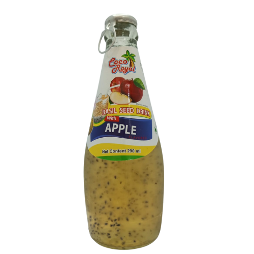 COCO ROYAL BASIL DRINK With APPLE 290 ML