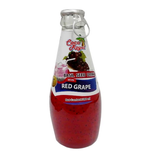 COCO ROYAL BASIL DRINK With Red Grape  290 ML