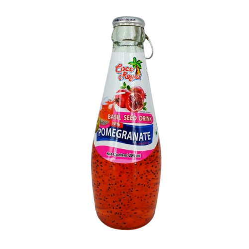 COCO ROYAL BASIL DRINK With Pomegranate  290 ML