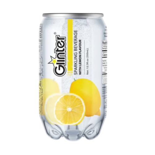 GLINTER SPARKLING BEVERAGE WITH LEMON 350 ML