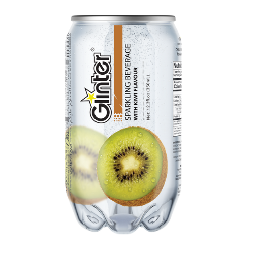 GLINTER SPARKLING BEVERAGE WITH KIWI 350 ML