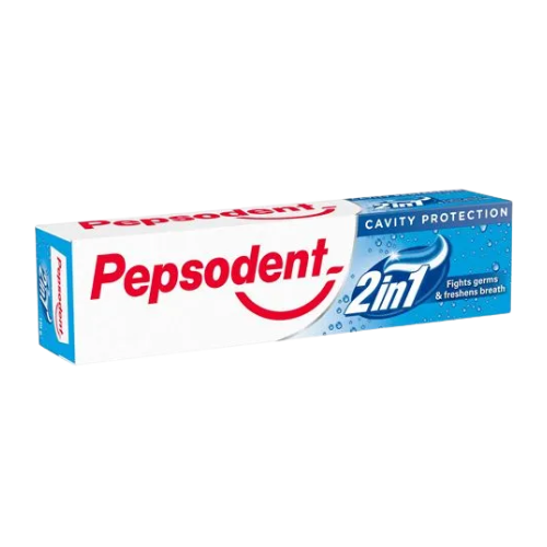 Pepsodent Toothpaste - 2 In 1, Cavity Protection, 150 gm