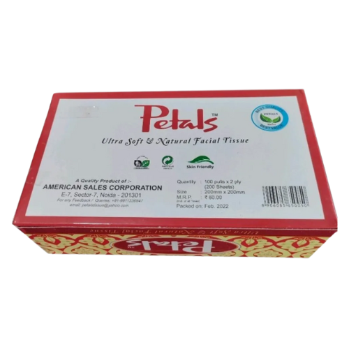 Petals Ultra soft & Natural Facial Tissue