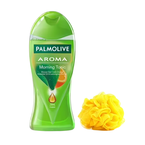 Palmolive Aroma Orange Shower Gel 250ml (Loofah Free In This Pack)