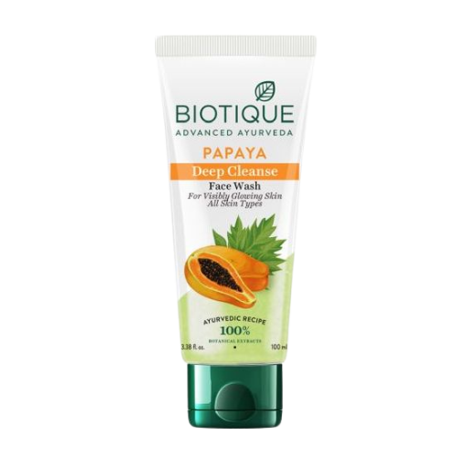 Biotique Papaya Deep Cleanse Face Wash 100ml