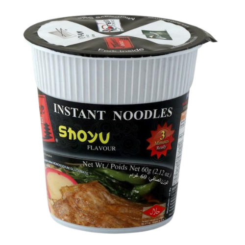 Japanese Shoyu Instant Noodles Cup 60g