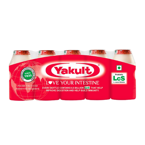 Yakult Probiotic Health Drink Original 65ml (Pack of 5)