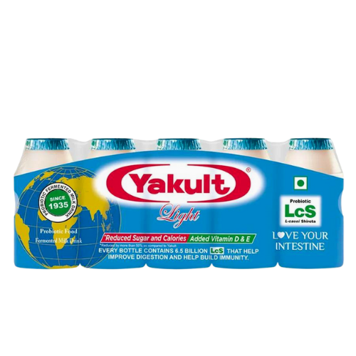 Yakult Probiotic Health Drink - Light 65ml (Pack of 5)