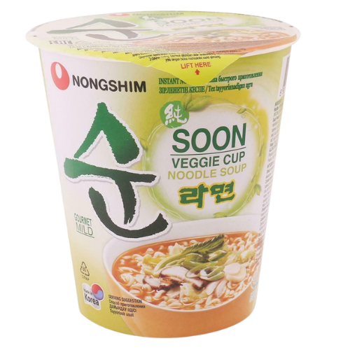 Nongshim Soon Veg Ndle Soup 67g xxx