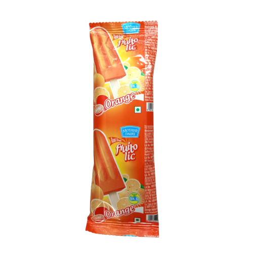 Mother Dairy Orange Flavoured Ice Cream 55gm