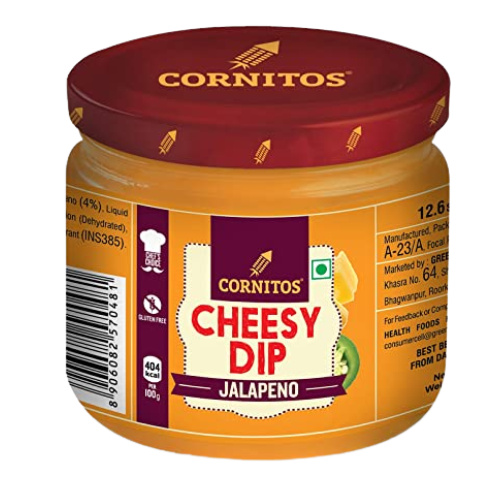 Cornitos Cheesy Dip Jalapeno 100gm