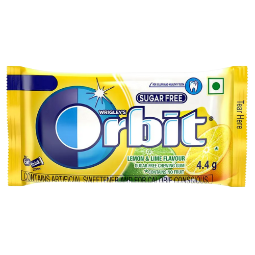 Orbit Lemon & Lime Flavour Chewing Gum 4.4g