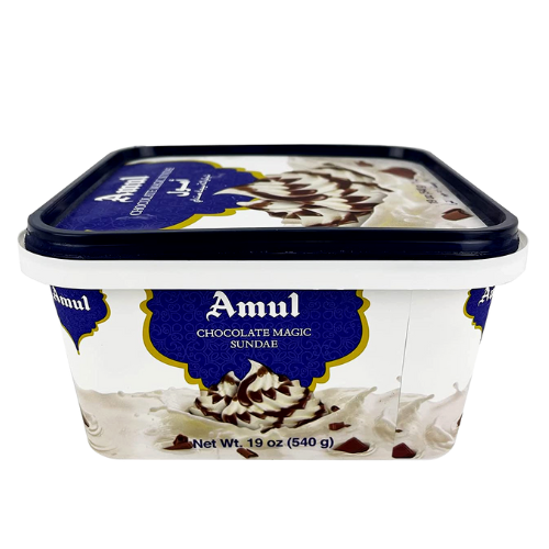 Amul Chocolate Magic Sundae Ice Cream Tub 540gm