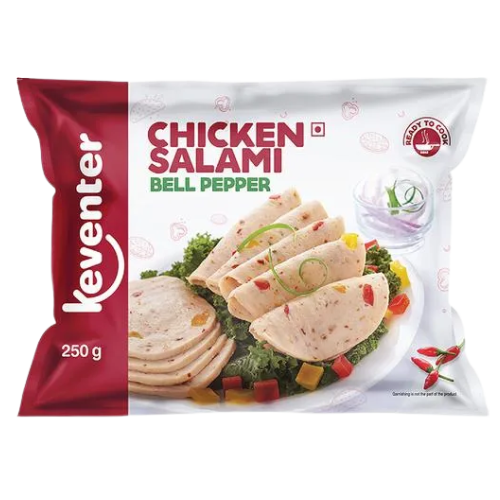 Keventer Chicken Salami Bell Pepper 250gm