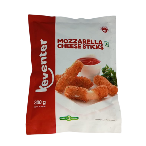 Keventer Mozzarella Cheese Sticks 300gm