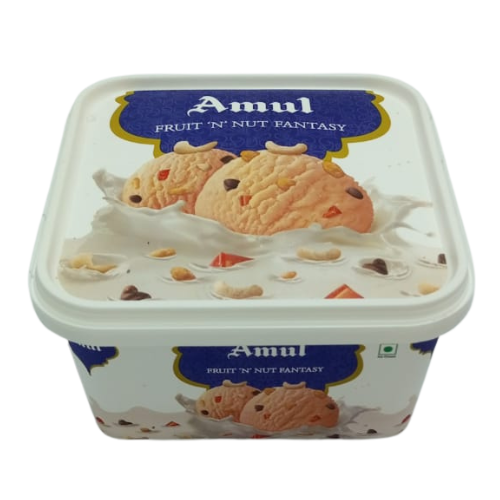 Amul Fruit & Nut Ice Cream Tub 540gm