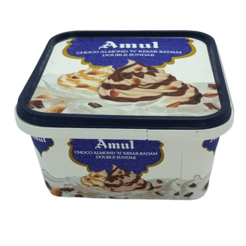 Amul Choco Almond & Kesar Badam Double Sundae 540gm