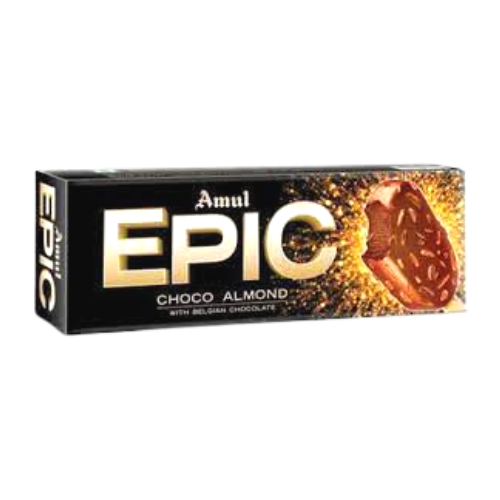 Amul Epic Choco Almond Ice Cream 55gm