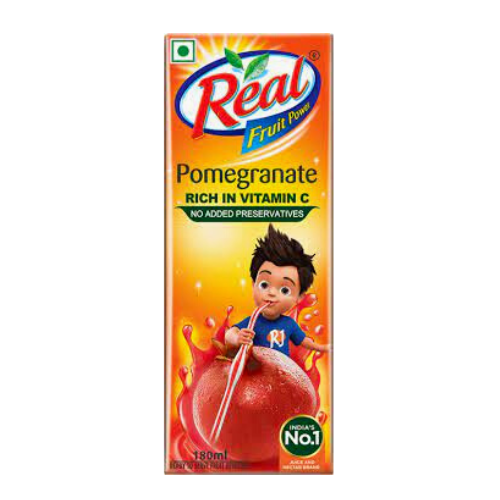 Real Fruit Pomegranate Juice 180ml