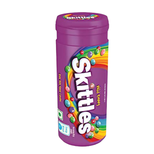 Skittles Bite-Size Fruit Candie Wild Berry 90gm