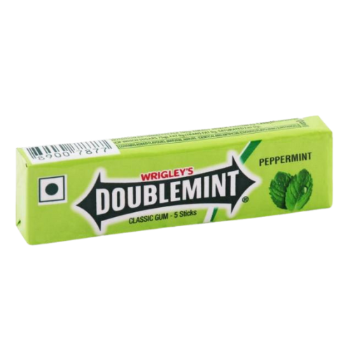 Wrigleys Doublemint - Peppermint Flavour Chewing Gum 13gm