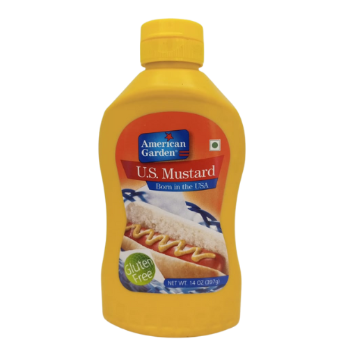 American Garden U.S. Mustard Sauce 397gm