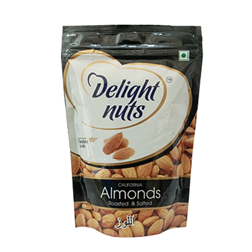 Delight Nuts Roasted & Salted - Almonds 200gm