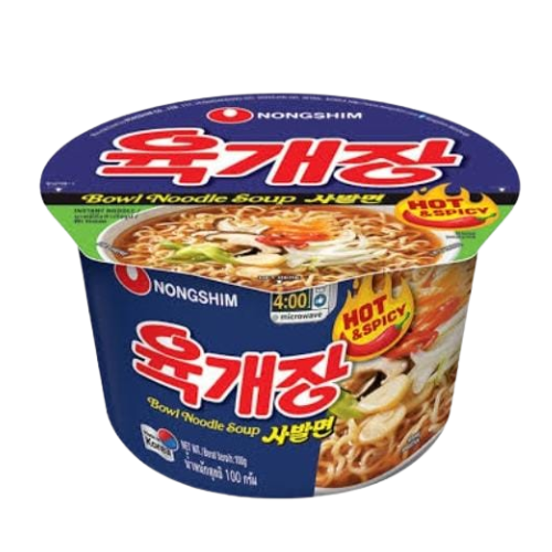 Nongshim Bowl Hot & Spicy Noodle 100gm