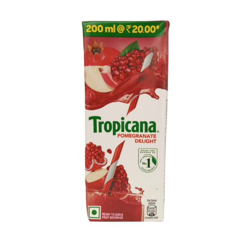 Tropicana Pomegranate Delight 200ml Tetra