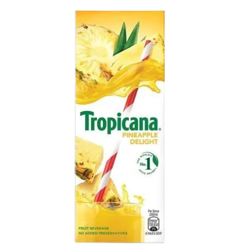 Tropicana Pineapple Delight 200ml Tetra