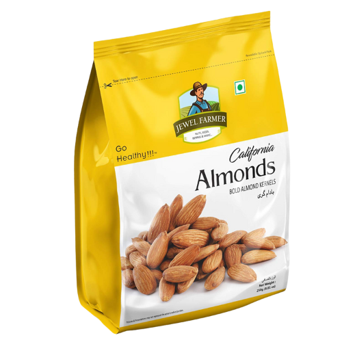 Jewel Farmer California Almonds 250gm