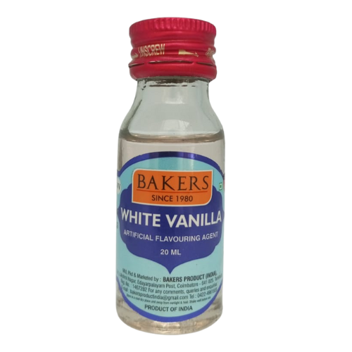 Bakers Essence Vanilla White 20ml