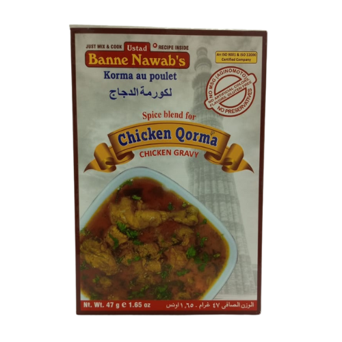 Banne Nawab Chicken Qorma Masala 47gm