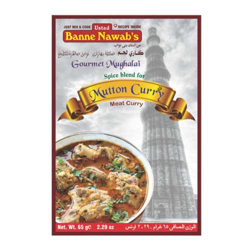 Banne Nawab Mutton Curry Masala 65gm